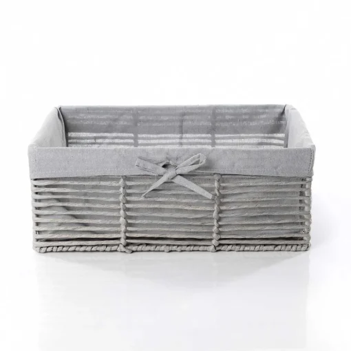 Cesto wc cinza 27x39cm