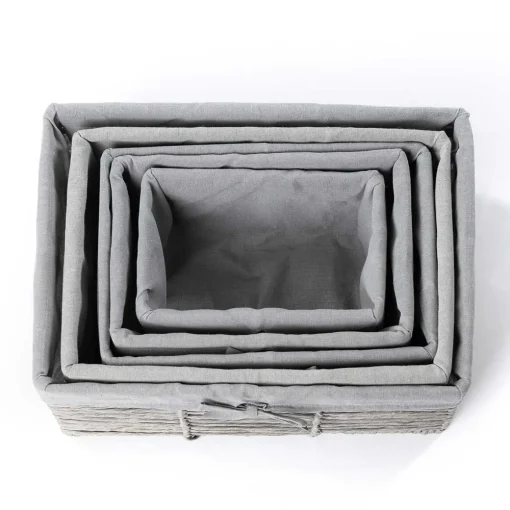 Cesto wc cinza 27x39cm