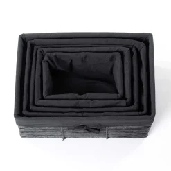 Cesto wc preto 31x44cm