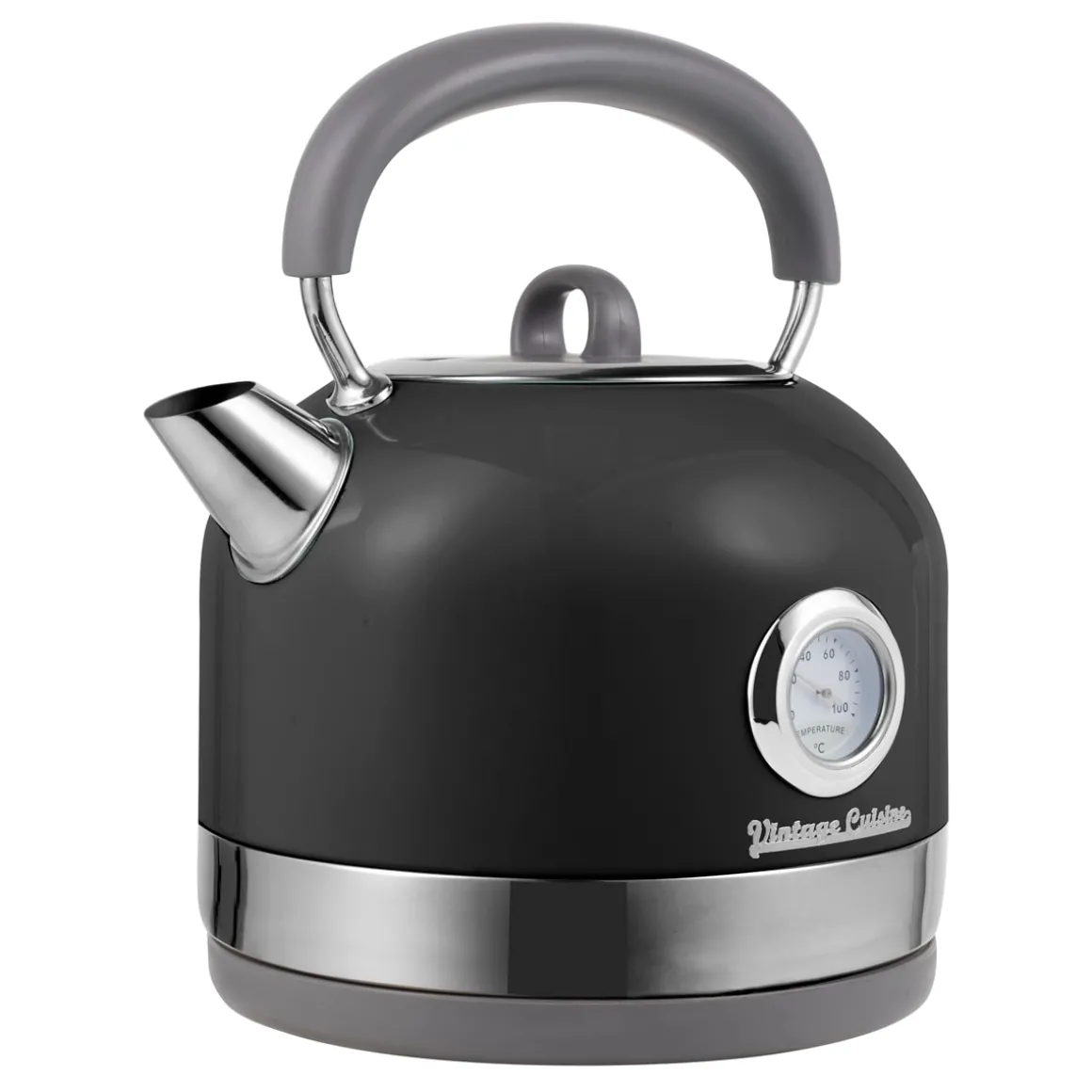 Chaleira elétrica VINTAGE CUISINE preta 2200w