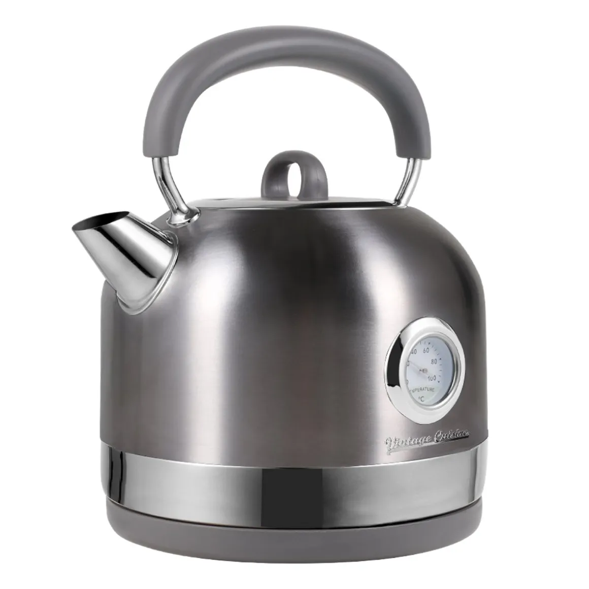 Chaleira elétrica VINTAGE CUISINE prateada 2200w