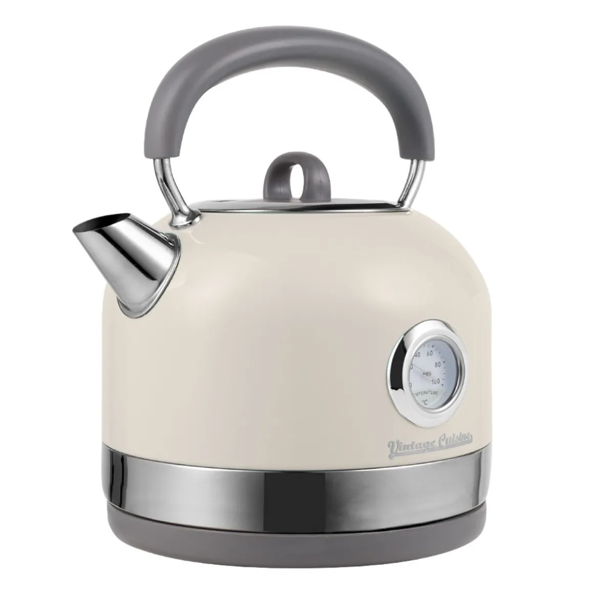 Chaleira elétrica VINTAGE CUISINE creme 2200w