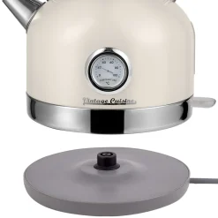 Chaleira elétrica VINTAGE CUISINE creme 2200w