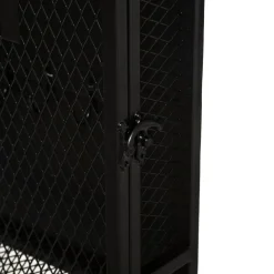 Chaveiro em metal preto