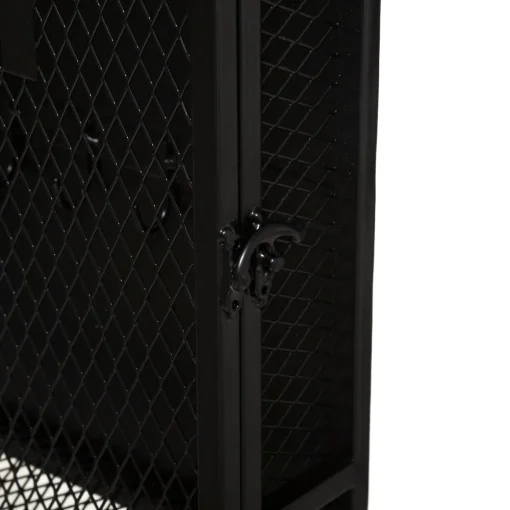 Chaveiro em metal preto