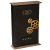 Chaveiro FLOWER preto mdf 38cm