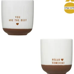 Chávena de café HELLO branca 10cl