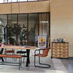 Cómoda com 10 gavetas BARIS