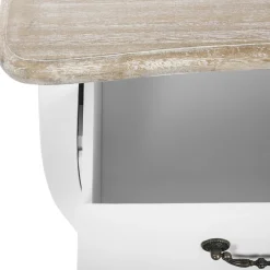 Cómoda com 3 gavetas CHRYSA branca