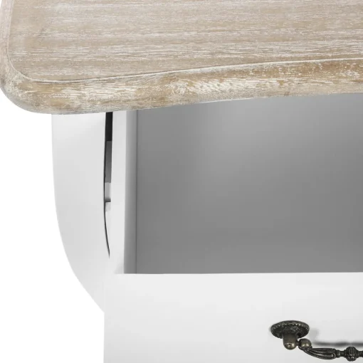 Cómoda com 3 gavetas CHRYSA branca