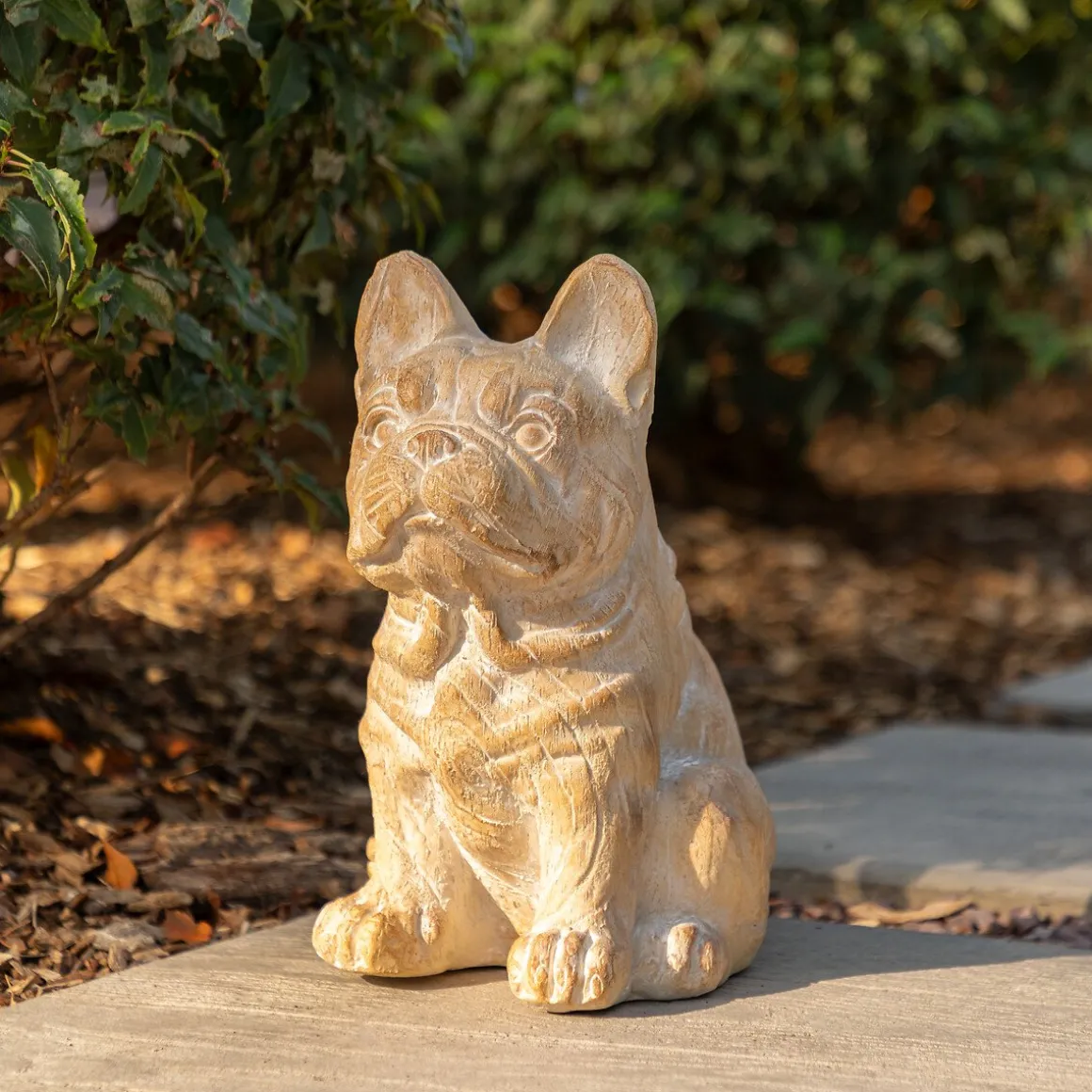 Cão decorativo EDEN em resina 34cm