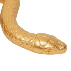 Cobra decorativa WILD ROMANCE dourada