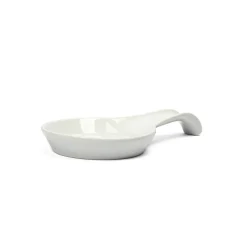 Colher de cerâmica com base em bambu