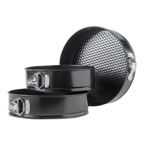 Conjunto 3 formas de bolo antiaderente