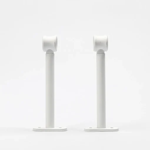 Conjunto 2 suportes branco mate 150mm