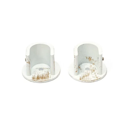 Conjunto 2 suportes parede brancos