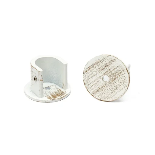 Conjunto 2 suportes parede brancos