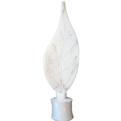 Conjunto 2 terminais FOLHA branco