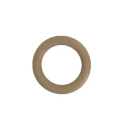 Conjunto de 10 argolas cor madeira