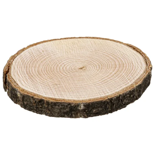 Conjunto de 4 bases para copos em madeira 10cm