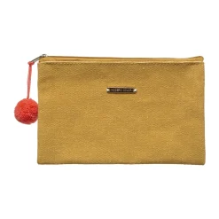 Conjunto de 2 bolsas de higiene amarelo