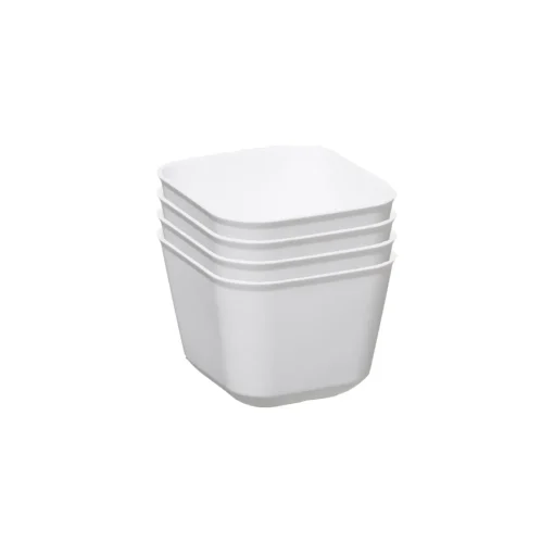 Conjunto de 4 caixas organizadoras