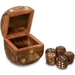 Conjunto de 5 dados FLOWER FACTORY