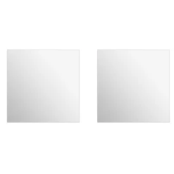 Conjunto de 2 espelhos adesivos quadrados