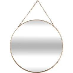 Conjunto de 3 espelhos LENY dourado