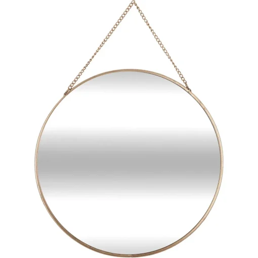 Conjunto de 3 espelhos LENY dourado