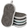 Conjunto de 5 esponjas em microfibra dupla face