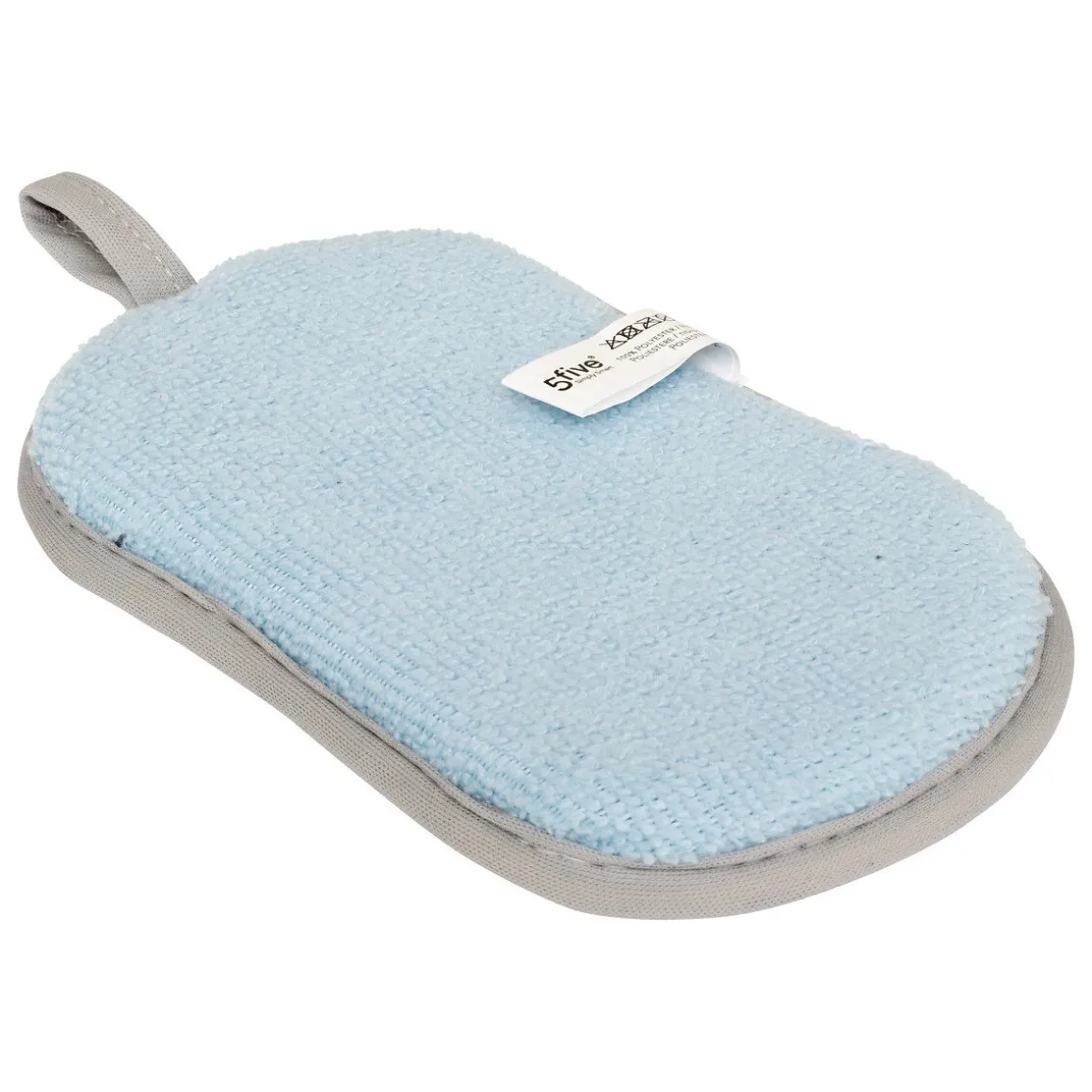 Conjunto de 5 esponjas em microfibra dupla face