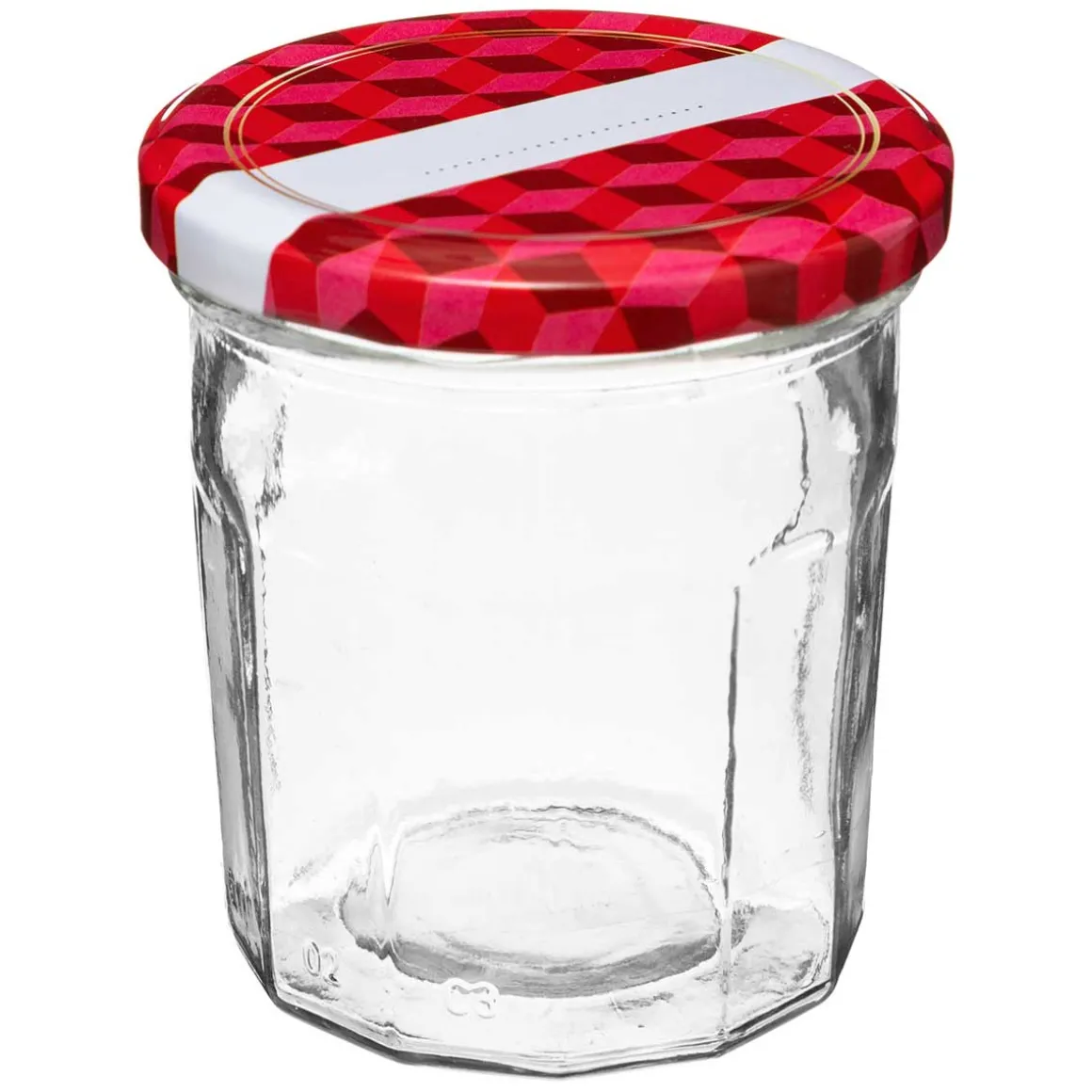 Conjunto de 6 frascos de vidro 280ml