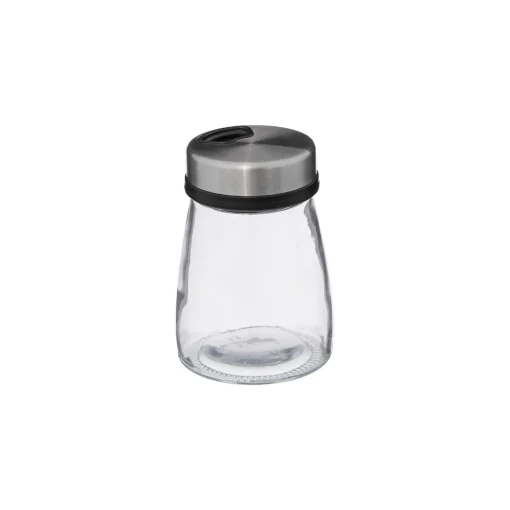 Conjunto de 3 frascos de vidro para especiarias