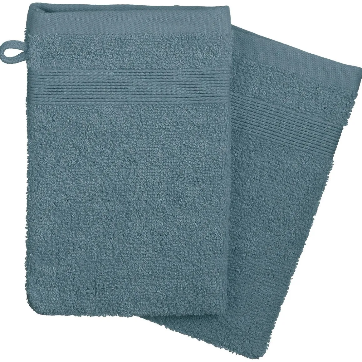 Conjunto de 2 luvas de banho PRAIA azul