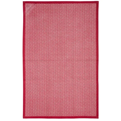 Conjunto de 3 panos de cozinha vermelho