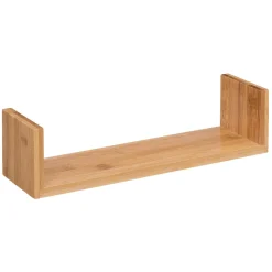 Conjunto de 3 prateleiras kit em bambu