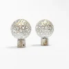 Conjunto de 2 terminais BOULE branco/ouro