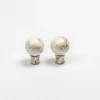 Conjunto de 2 terminais BOULE branco/ouro