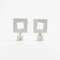 Conjunto de 2 terminais UPPER branco mate
