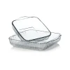 Conjunto de 2 travessas de vidro BORCAM