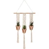 Conjunto de 3 vasos suspensos HACI 75cm