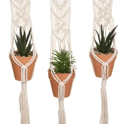 Conjunto de 3 vasos suspensos HACI 75cm