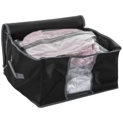 Conjunto de caixa arrumação com saco