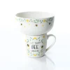 Conjunto de caneca e tigela TODAY AMAZING