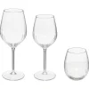 Conjunto de copos em vidro VOLTA 23,1x8,9cm