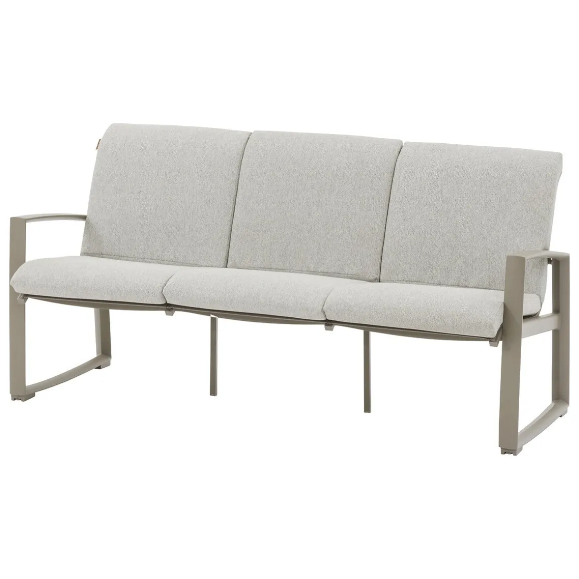 Conjunto de jardim BOREANE castanho em alumínio