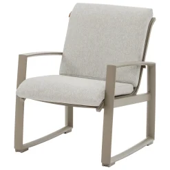 Conjunto de jardim BOREANE castanho em alumínio