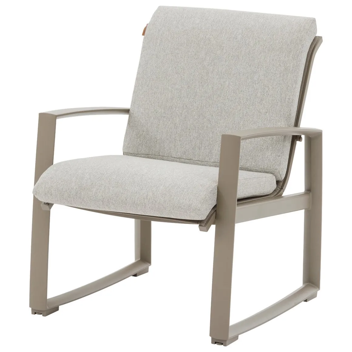 Conjunto de jardim BOREANE castanho em alumínio