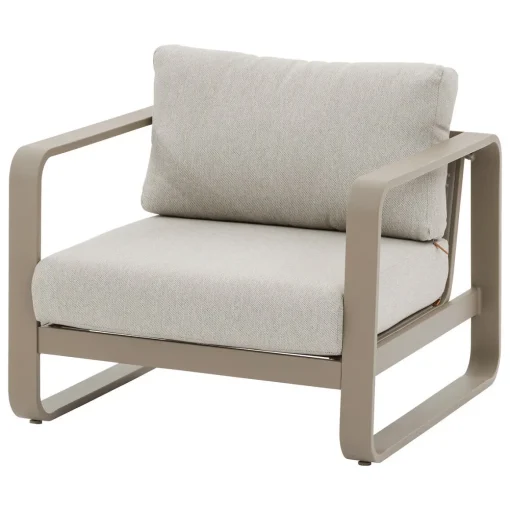 Conjunto de jardim DOMILLY cor café 5 lugares